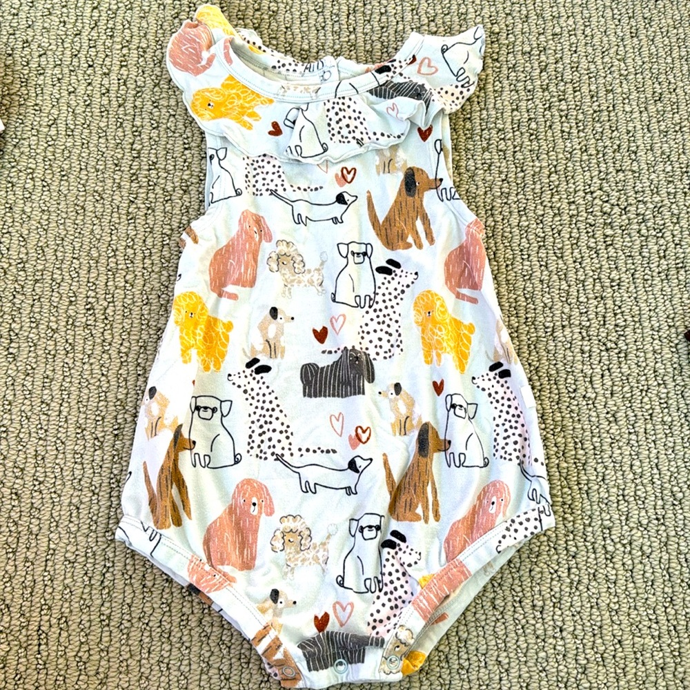 Loulou Lollipop bubble romper